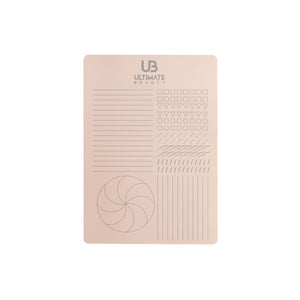 Ultimate Beauty Linework Silicone Practice Sheet — Price Per 1