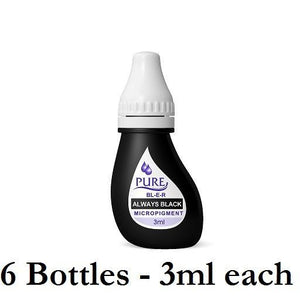 BioTouch Pure Single Use Pigment — 6 Bottles of 3ml