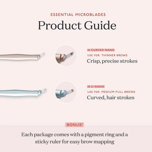 Tina Davies 16 Curved Nano Microblade — Box of 8