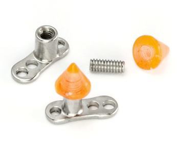 Converter Post - Convert 16g External to Internal 1.2mm Threaded Jewelry