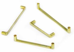 Flat Titanium Surface Barbell - Threaded