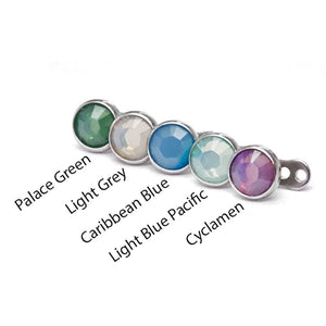 14g–12g Internally Threaded Earthen Opal Disc Top — Price Per 1