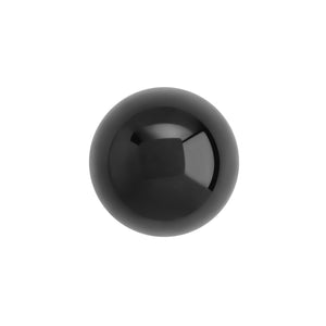 6g Internally Threaded Black PVD Coated Counter-Sunk Ball - Price Per 1