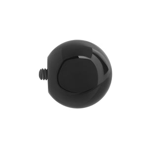 4g Internally Threaded Black PVD Coated Counter-Sunk Ball - Price Per 1
