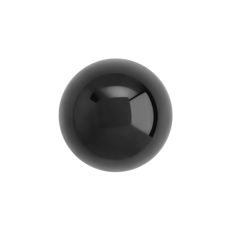 2g Internally Threaded Black PVD Coated Counter-Sunk Ball - Price Per 1