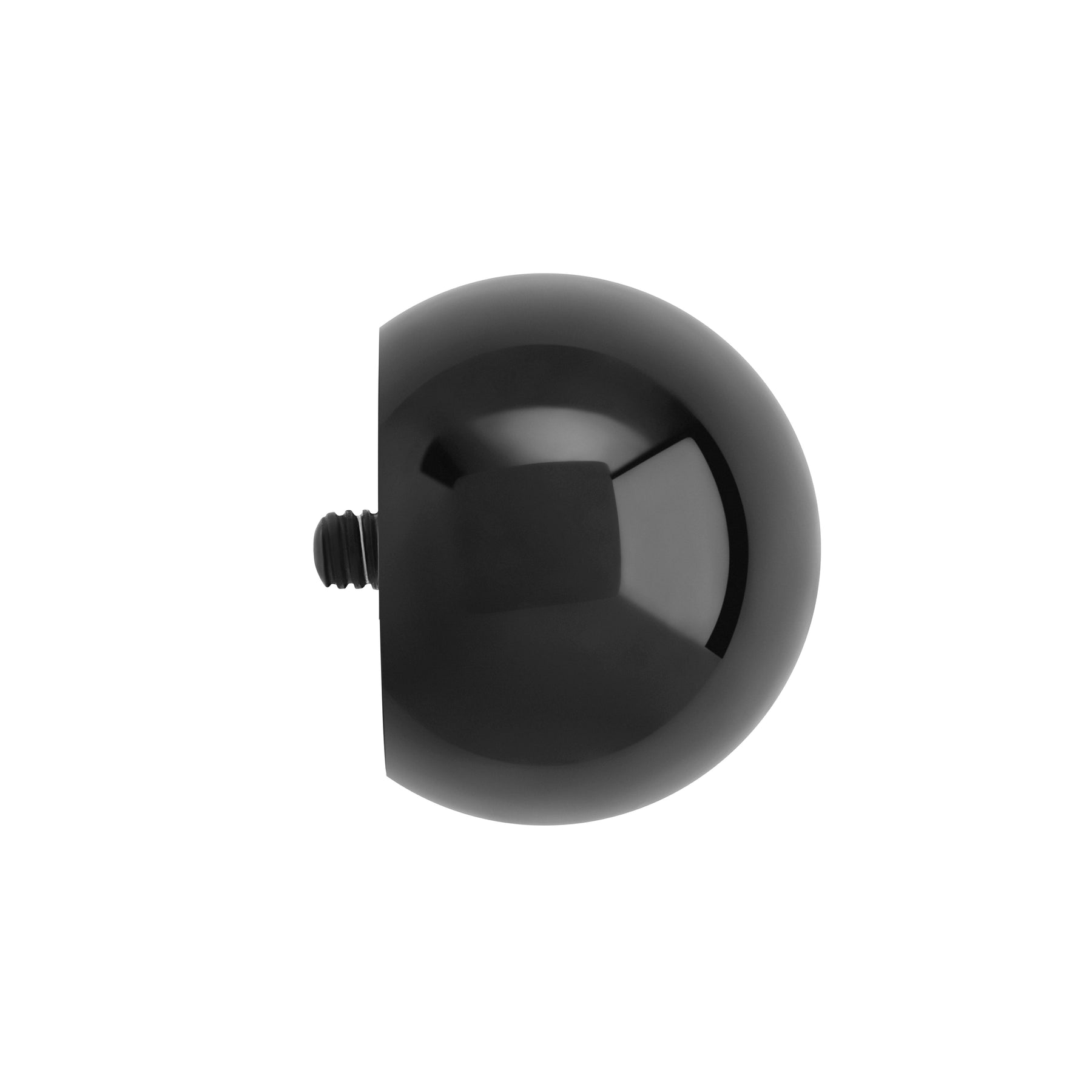 00g Internally Threaded Black PVD Coated Counter-Sunk Ball - Price Per 1
