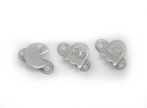 14g - 12g Internally Threaded Steel Chomp Chomp Top - Price Per 1