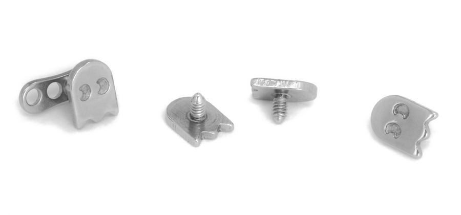 Wide-Eyed Ghost Titanium Top - Threaded