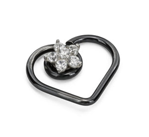 Tilum 14g - 12g Internally Threaded Titanium Disc for Captive & Custom Jewelry - Price Per 1