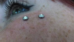 Tilum 16g Internally Threaded Flat Titanium Surface Barbell with 2mm Rise - Price Per 1