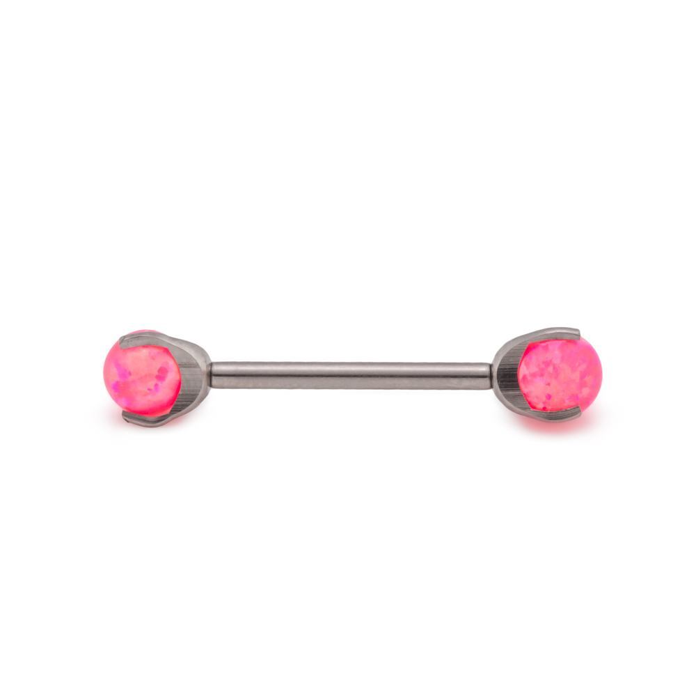 Tilum 14g-12g Internal 5mm Prong-Set Opal Ball - Price Per 1