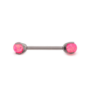 Tilum 14g-12g Internal 5mm Prong-Set Opal Ball - Price Per 1