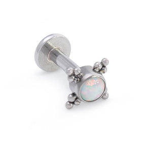 Micron Bead Opal Titanium Top - Threaded