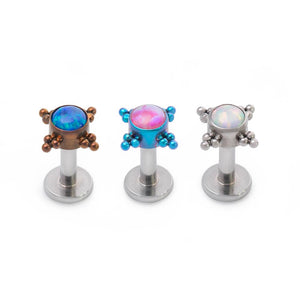 Micron Bead Opal Titanium Top - Threaded
