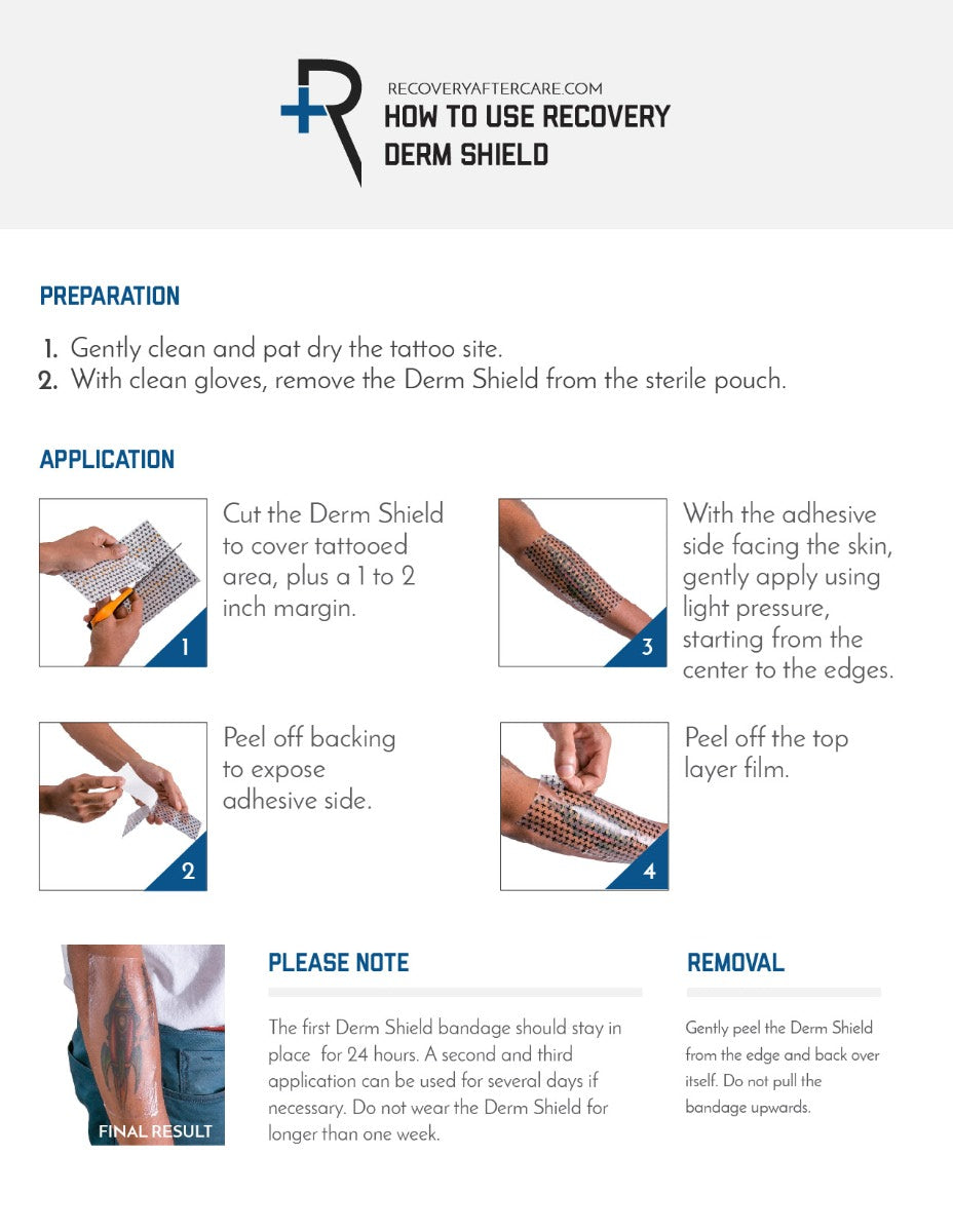 Recovery Derm Shield — 10
