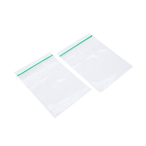 2" Clear Zip Bags (No Holes) — Pack of 100 Bags
