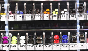 Clear Acrylic Plug Display Rack