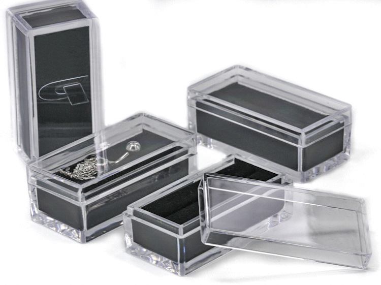 Acrylic Display Box with Black Velvet Interior