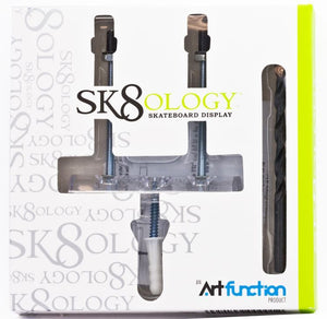 Sk8ology Single Display with Drill Bit in Display Box - Hang your Skate Deck - Painful Pleasures