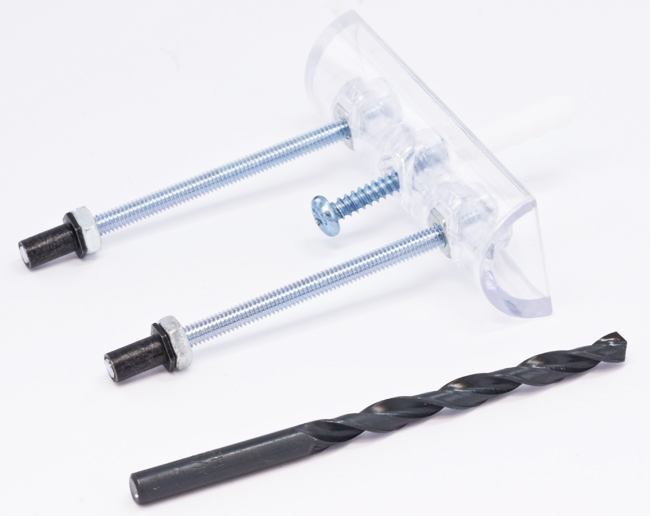 Sk8ology Single Display with Drill Bit in Display Box - Hang your Skate Deck - Painful Pleasures