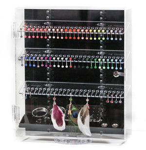 Spinning Jewelry Display - 2 Single Sided Displays with 10 Display Splines