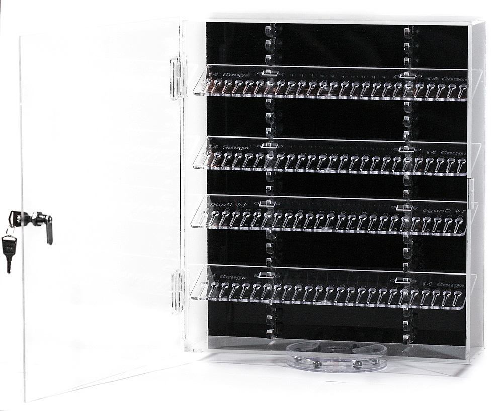 Spinning Jewelry Display - 2 Single Sided Displays with 10 Display Splines