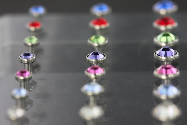 14g Internal Acrylic Riser Display with 27 Posts