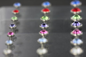 14g Internal Acrylic Riser Display with 27 Posts