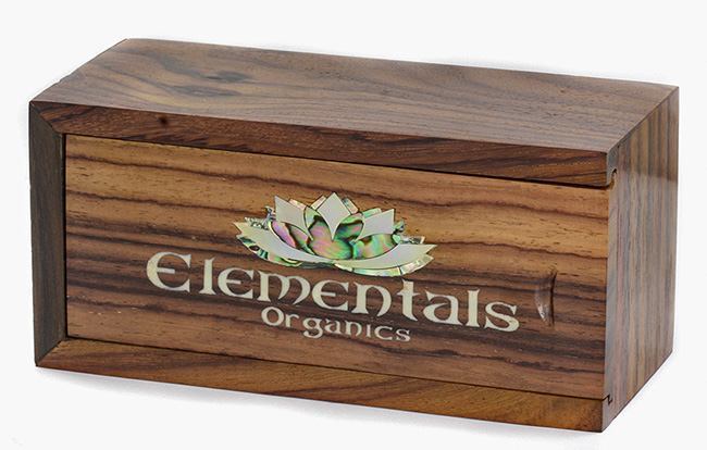 Wooden Elementals Organics Display Box