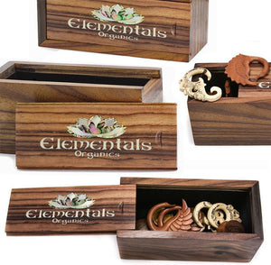 Wooden Elementals Organics Display Box