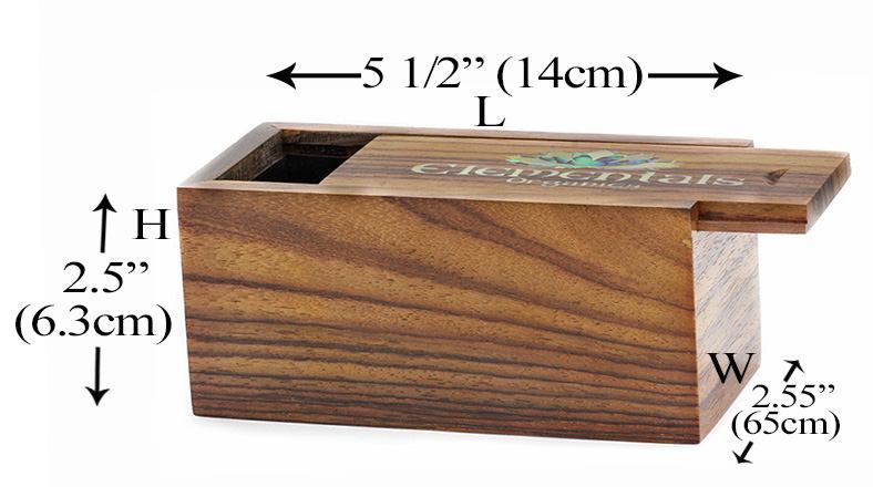 Wooden Elementals Organics Display Box