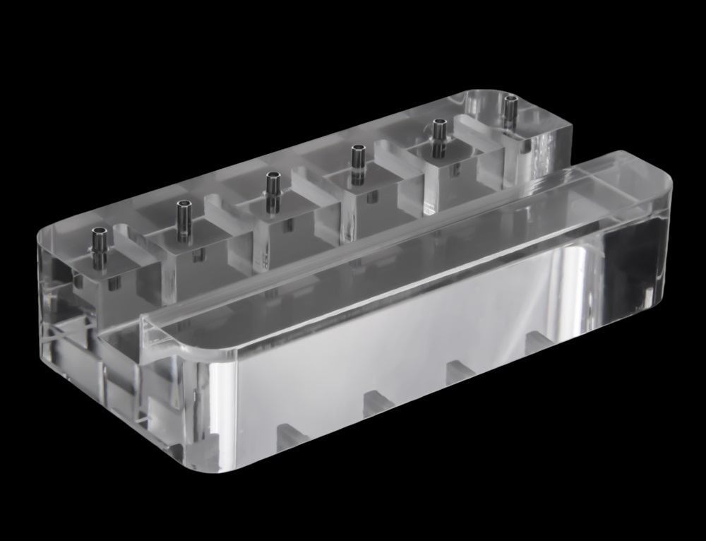 Five Piece Acrylic Belly Button Ring Display