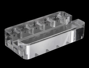 Five Piece Acrylic Belly Button Ring Display