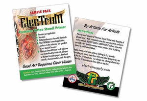 Electrum Premium Tattoo Stencil Primer — .10oz Sample Packet