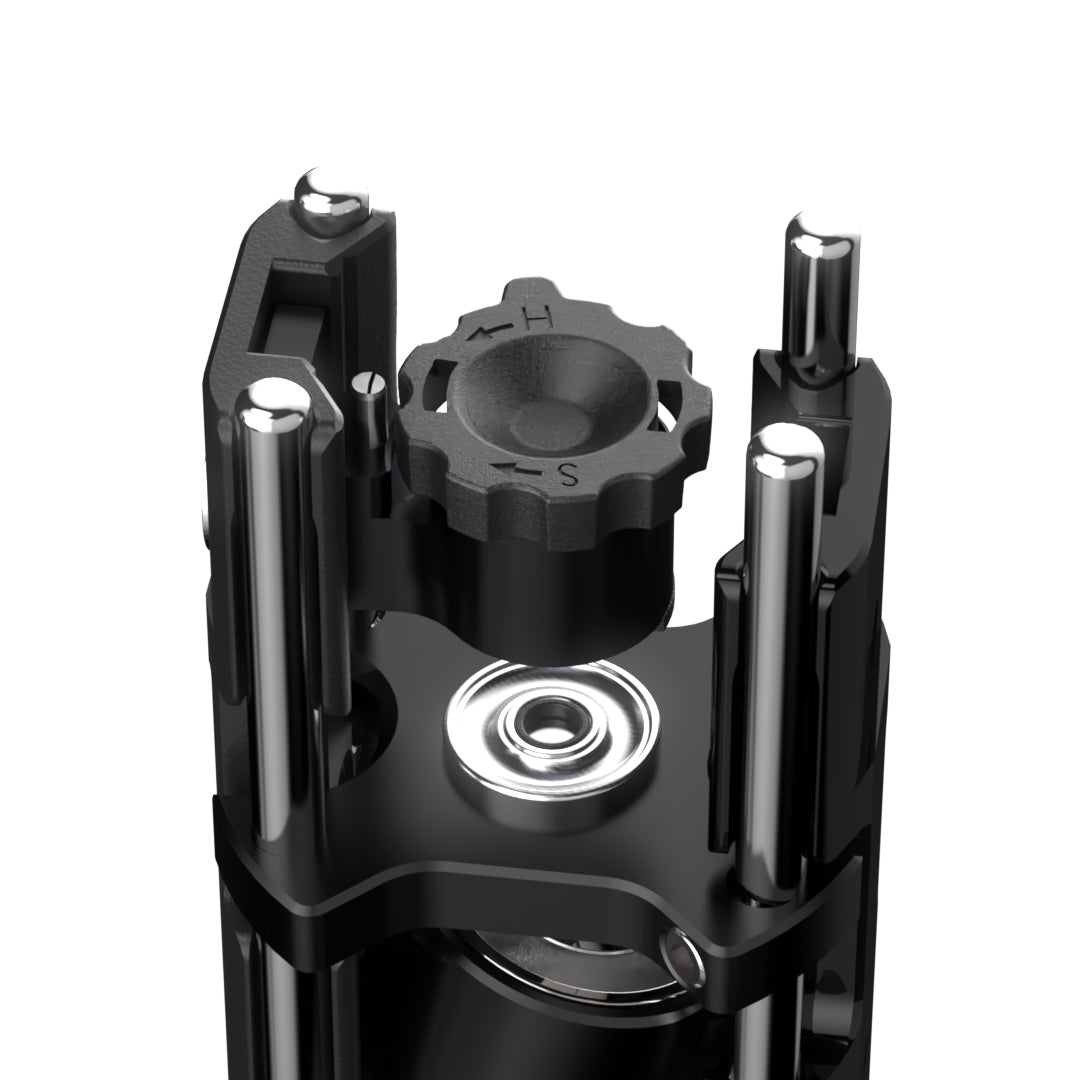 Ink Machines Scorpion X2 Rotary Tattoo Machine with 30mm Grip — Evil Black