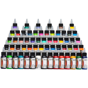 Gold Set - 60 Color Set - Eternal Tattoo Ink - 1oz Bottle