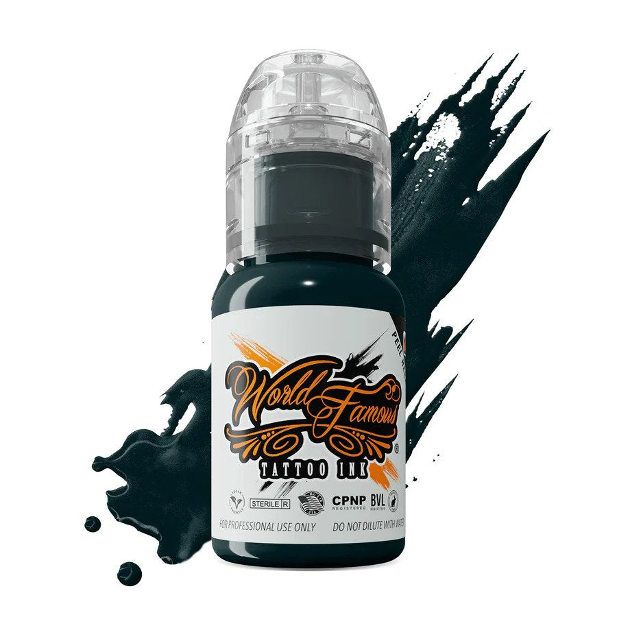 World Famous Tattoo Ink – All Turqoise Inks – 1/2oz Bottle