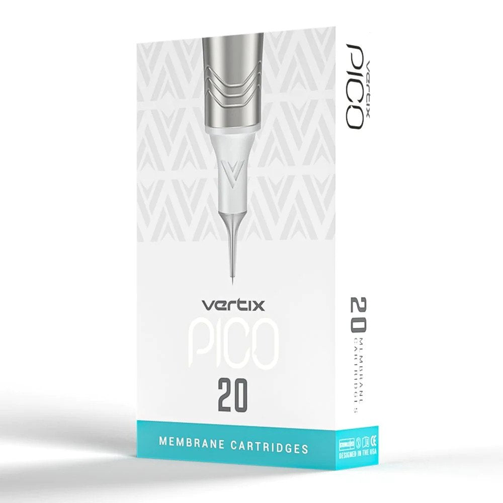 Vertix Pico PMU Membrane Cartridge Needles — Box of 20