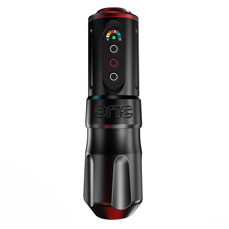 FK Irons One Tattoo Machine with Drop in Battery — Pick Stroke and Color
