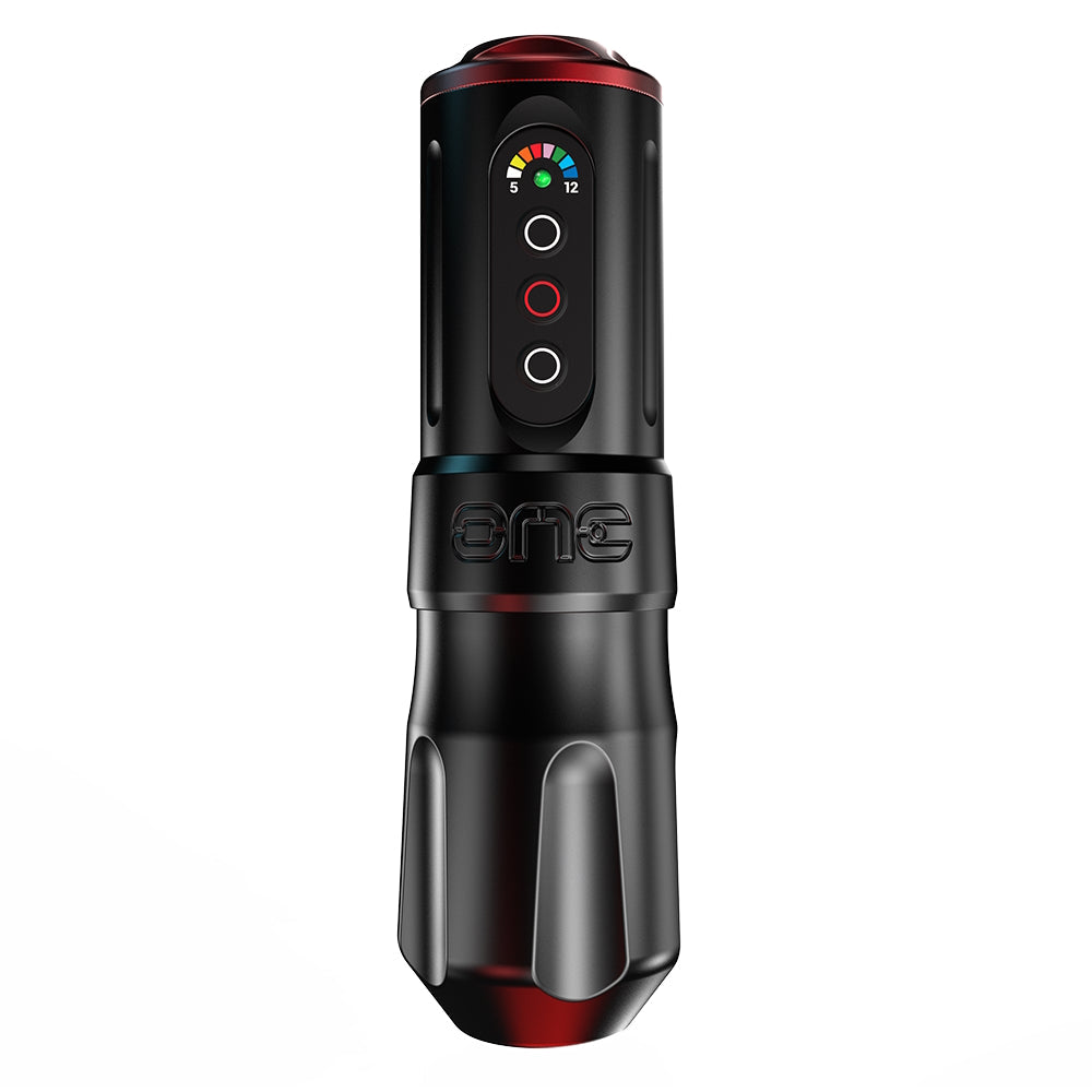 FK Irons One Tattoo Machine with Drop in Battery — Pick Stroke and Color