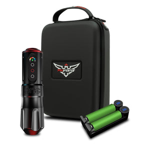 FK Irons One Tattoo Machine with Drop in Battery — Pick Stroke and Color