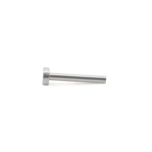 16g Internal Flat Back Disc Steel Labret Post — Version 2 — Price Per 1