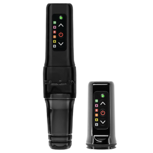 Microbeau Flux Mini Permanent Makeup Machine with 2 Batteries — Pick Color and Stroke Length