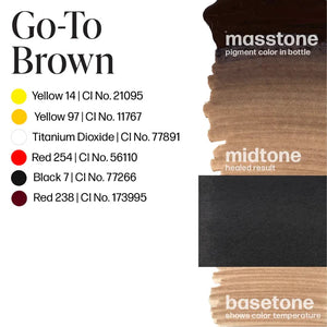 Go to Brown — Perma Blend — 1/2oz