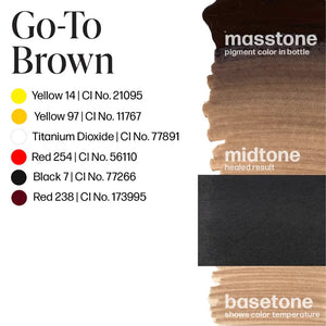 Go to Brown — Perma Blend — 1/2oz