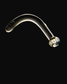 Gorilla Glass Nostril Screw — Price Per 1