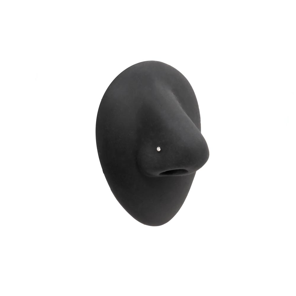 Tilum 20g White Gold Crystal Jewel Nose Screw