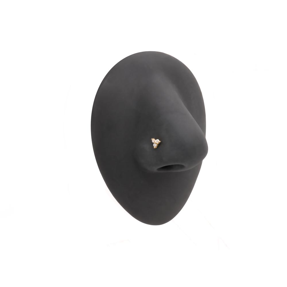 Gold Trinity Nostril Screw