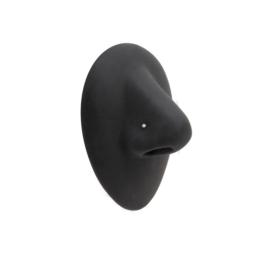 Tilum 18g Yellow Gold Crystal Jewel Nose Screw