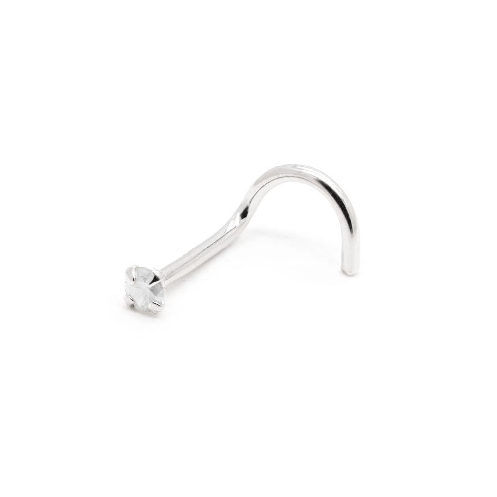 Genuine Diamond Gold Nostril Screw